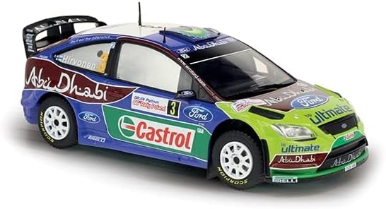 WRCラリーカー】1/24 フォード フォーカス WRC (2009) モデルカー 1/24